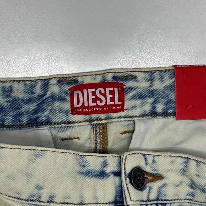 Diesel Diesel Men's Comfortable Multi-Pocket Denim Pants 0079 Size US 31 - 3 Thumbnail