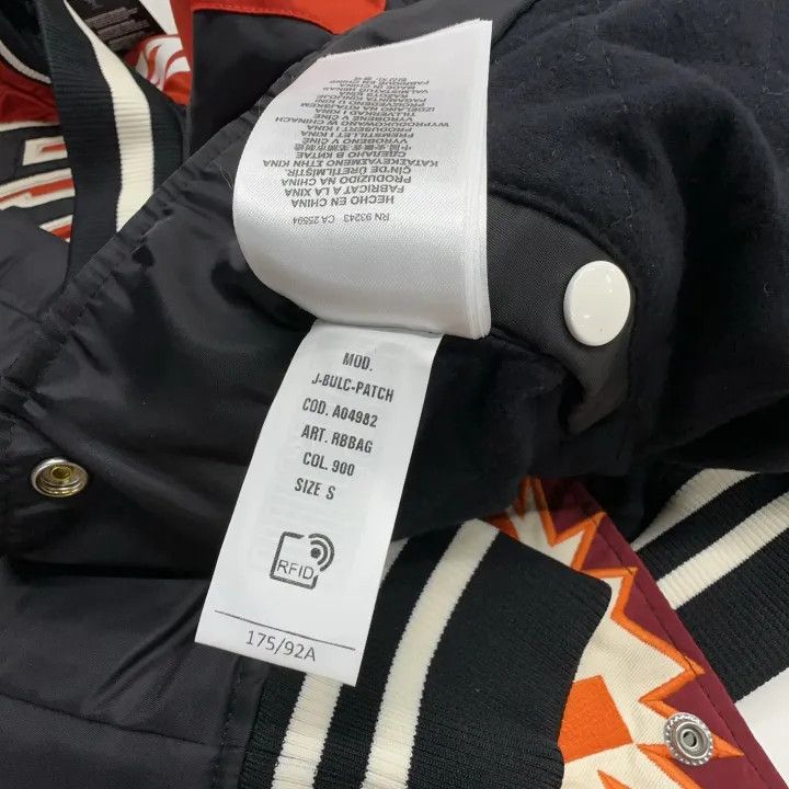 Diesel Diesel Men's Letter Print Baseball Jacket 0079 Size US S / EU 44-46 / 1 - 4 Thumbnail