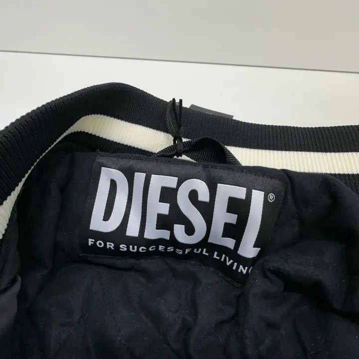 Diesel Diesel Men's Letter Print Baseball Jacket 0079 Size US S / EU 44-46 / 1 - 6 Thumbnail