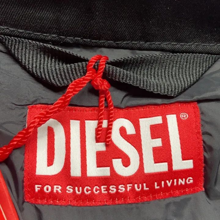 Diesel Diesel Black Zip-Up Long Sleeve Jacket 0079 Size US L / EU 52-54 / 3 - 4 Thumbnail