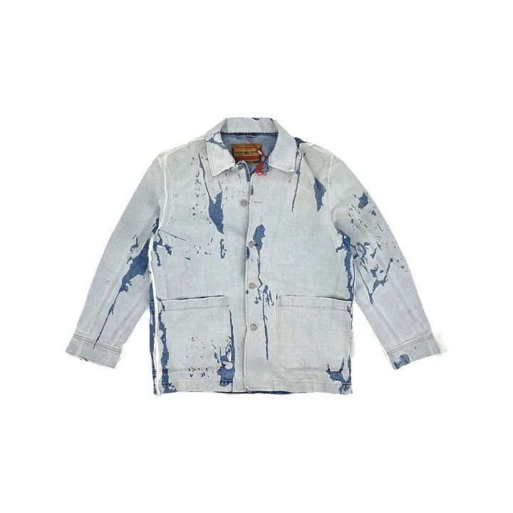 Diesel Diesel Blue Denim Jacket for Men 0079 Size US L / EU 52-54 / 3 - 2 Thumbnail