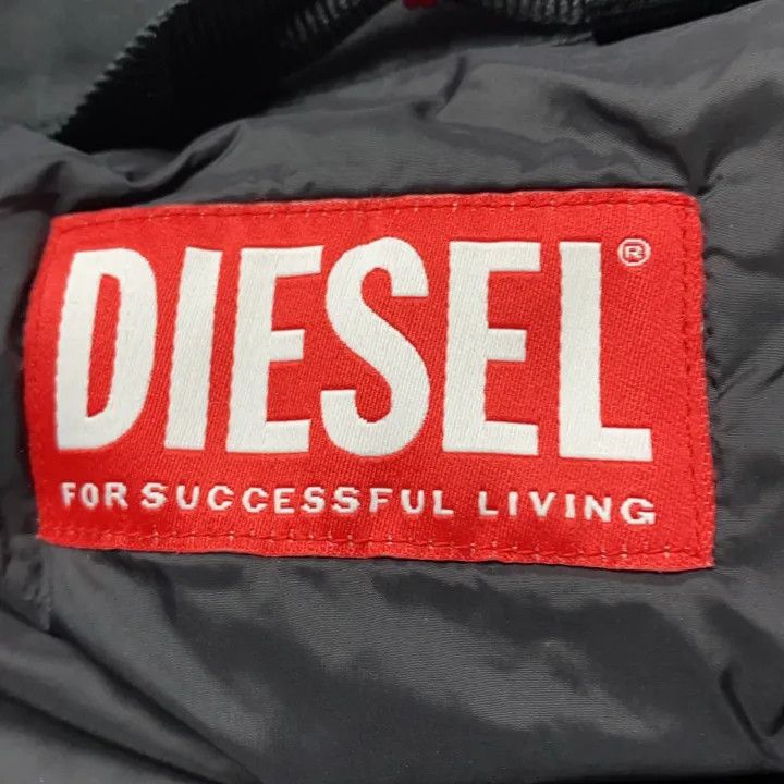 Diesel Diesel Black Zip-Up Long Sleeve Jacket 0079 Size US L / EU 52-54 / 3 - 7 Thumbnail