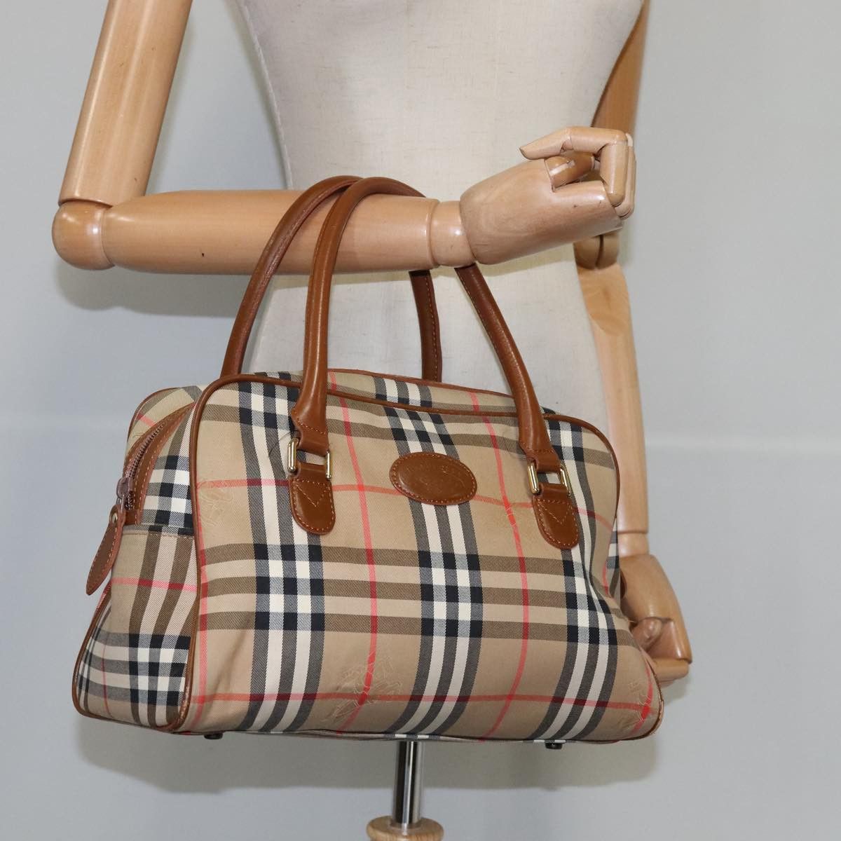 Burberry Burberry Haymarket handbag Size ONE SIZE - 13 Thumbnail
