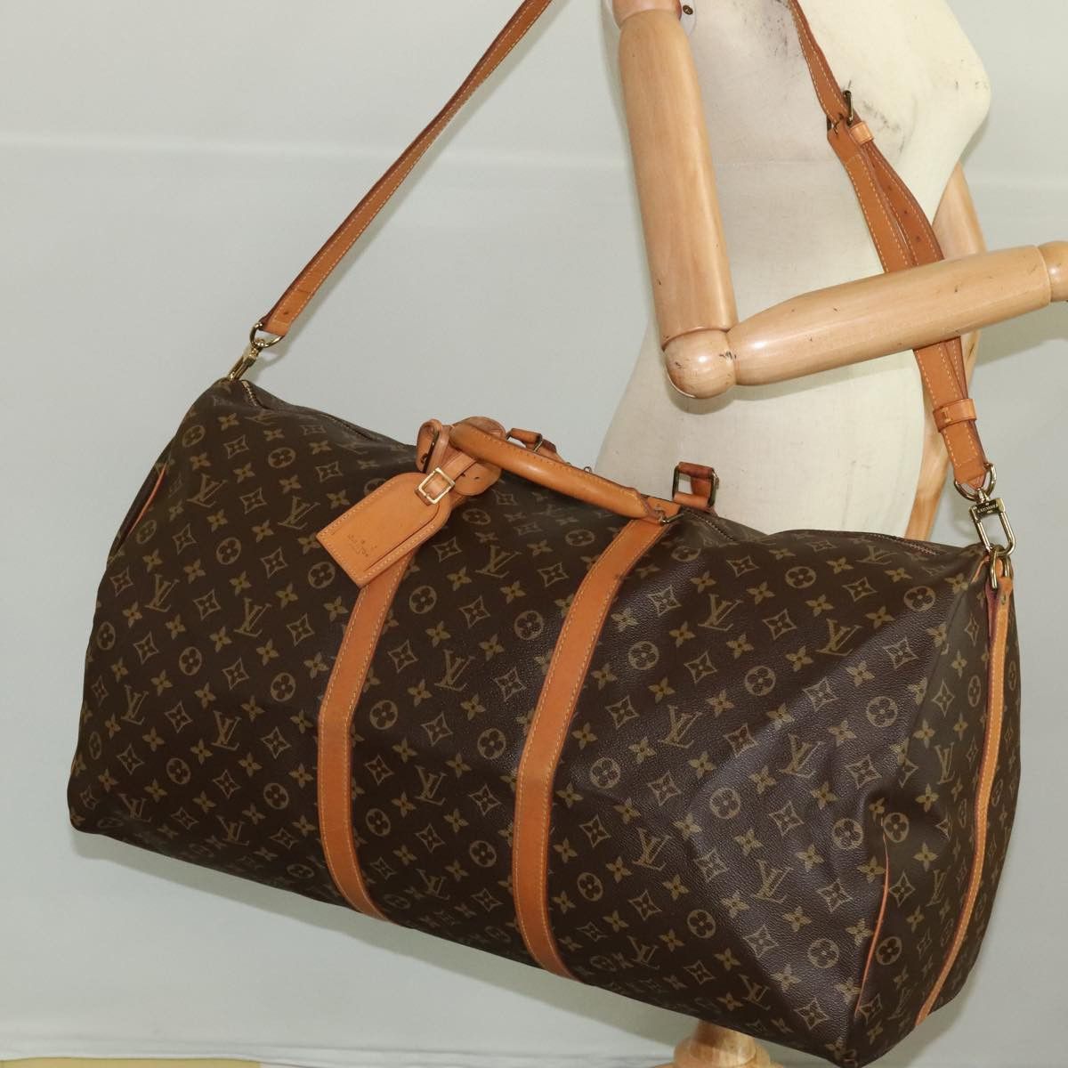 Louis Vuitton Louis Vuitton Keepall Bandoulière 60 travel Size ONE SIZE - 18 Thumbnail