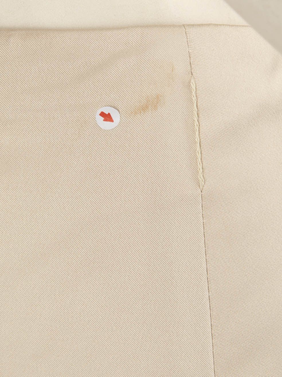 Versace Beige Knee Length Skirt Size 26" / US 2 / IT 38 - 8 Thumbnail