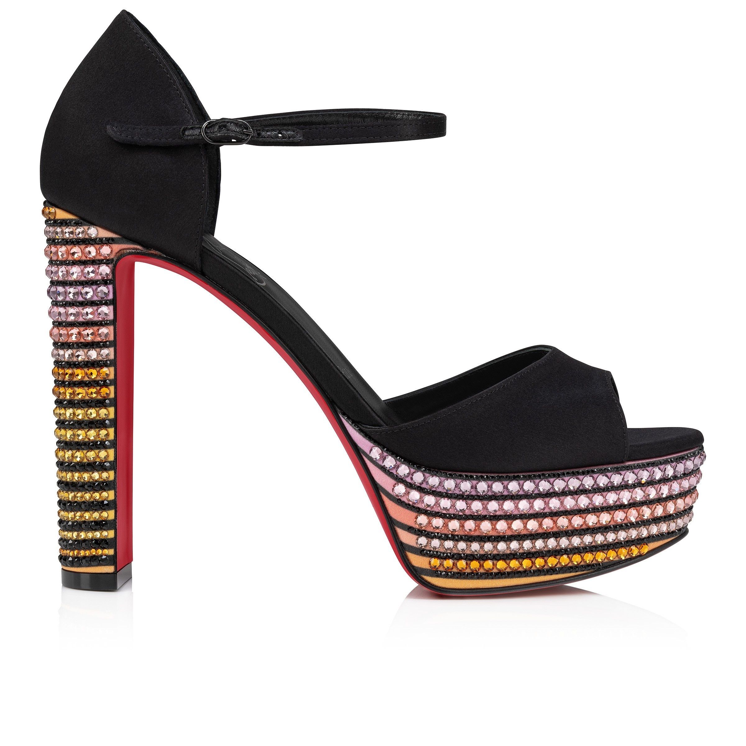 Christian Louboutin sandaloo strass aftersun Size US 5 / IT 35 - 3 Thumbnail