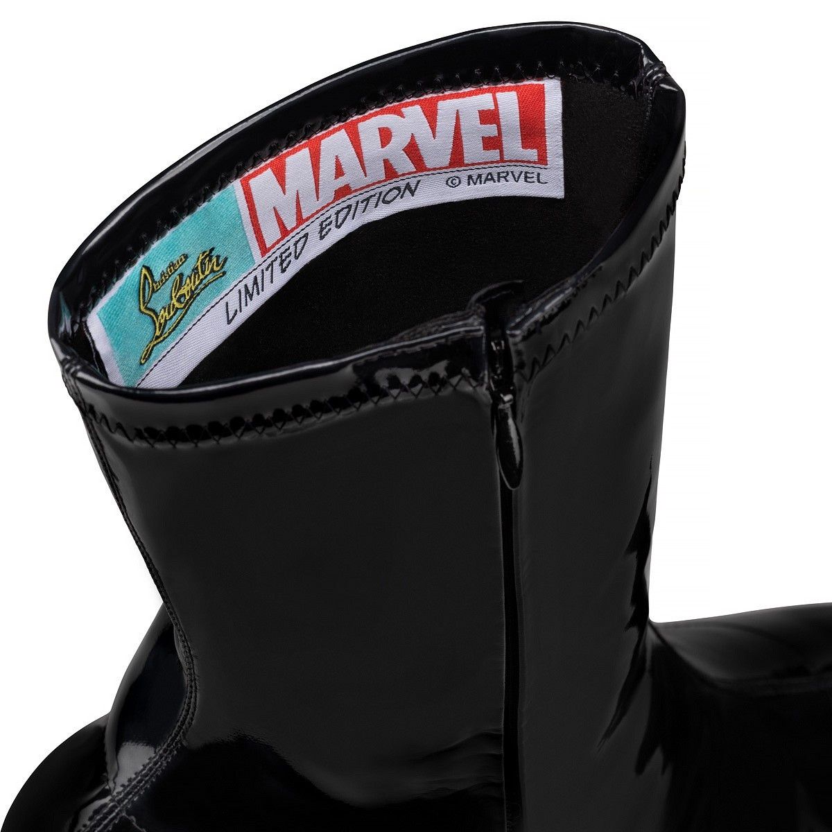 Christian Louboutin cosmic boot 85mm black limited edition Size US 10 / IT 40 - 7 Thumbnail