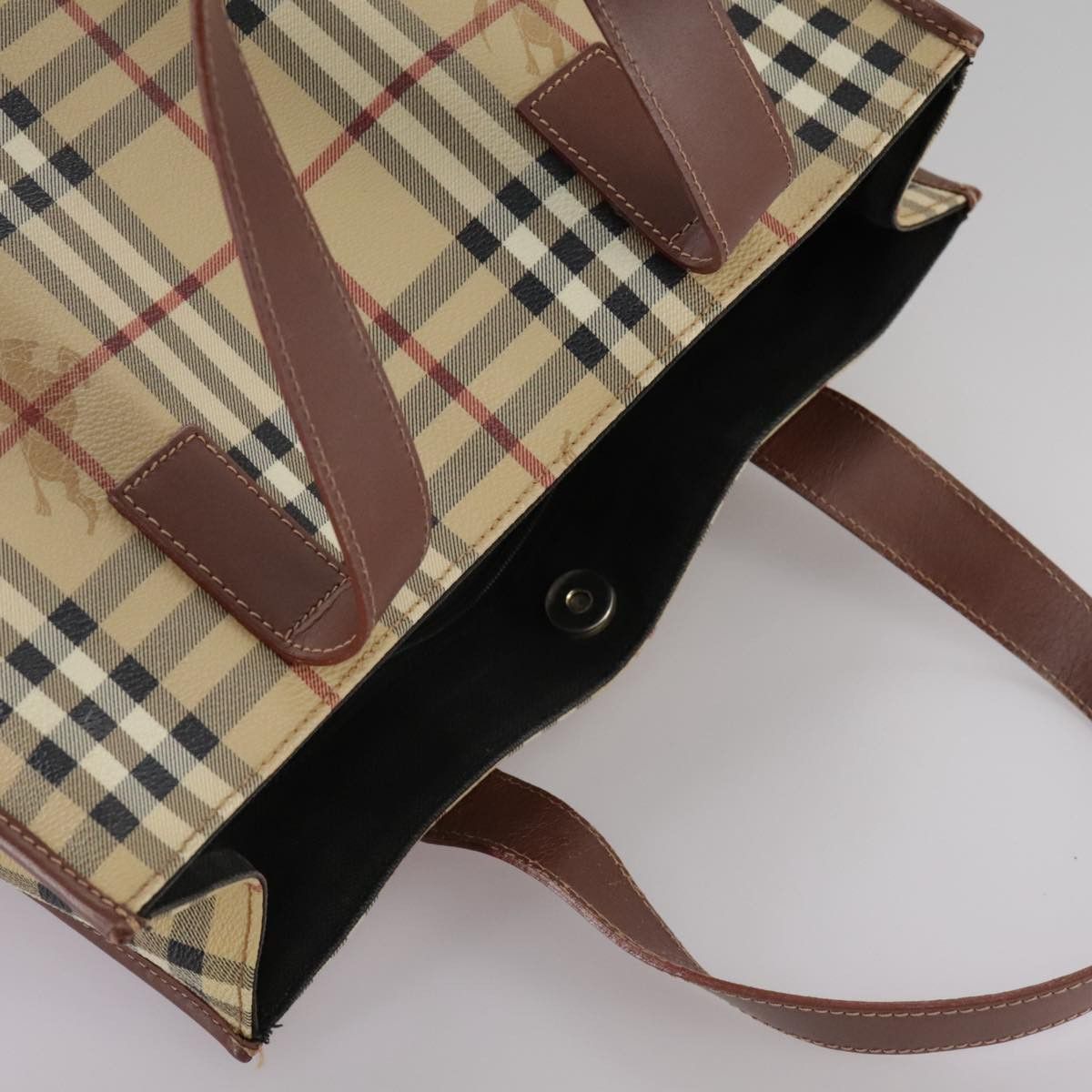 Burberry Burberry Haymarket tote Size ONE SIZE - 17 Thumbnail