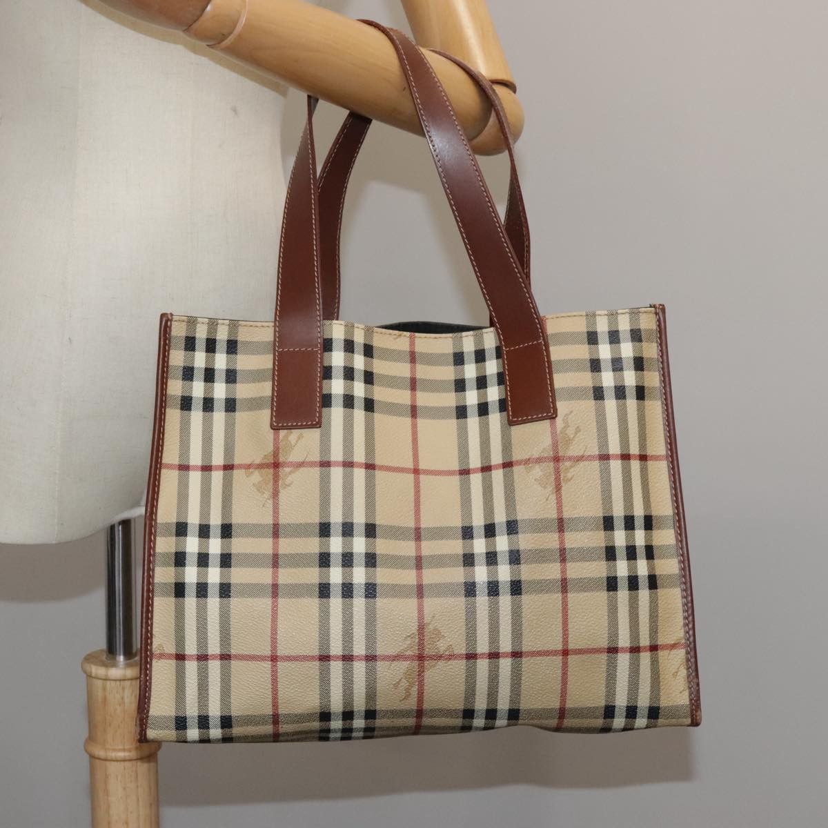 Burberry Burberry Haymarket tote Size ONE SIZE - 15 Thumbnail
