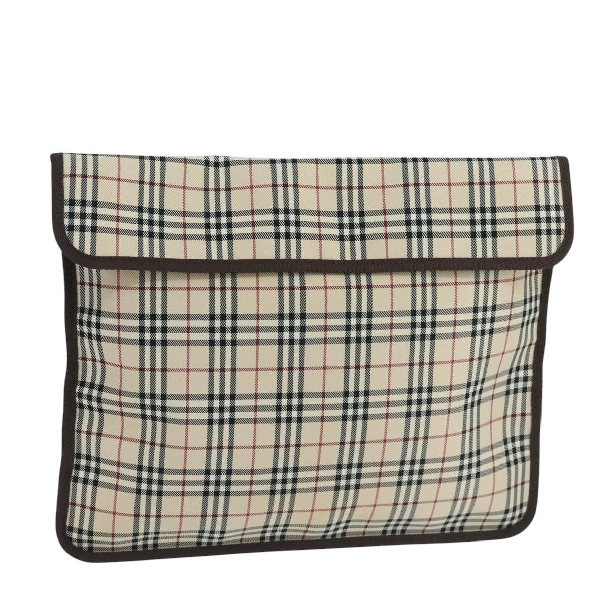 Burberry Burberry Nova Check clutch Size ONE SIZE - 14 Thumbnail