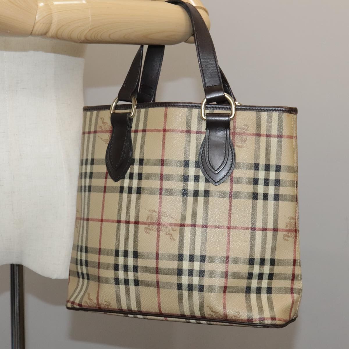Burberry Burberry Haymarket tote Size ONE SIZE - 15 Thumbnail