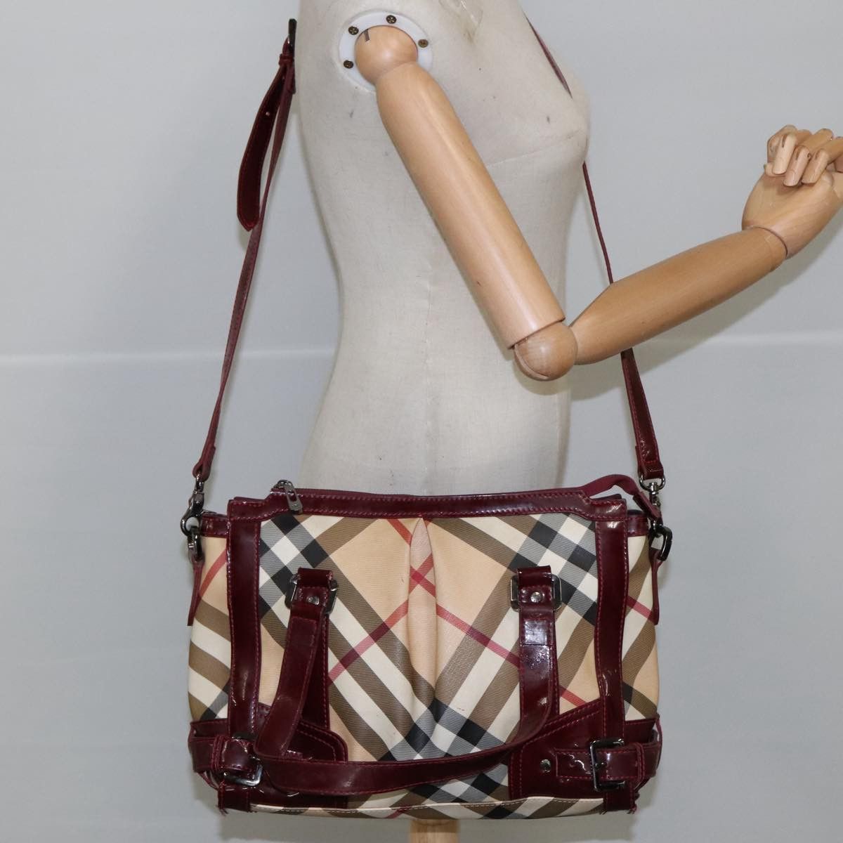 Burberry Burberry Nova Check handbag Size ONE SIZE - 17 Thumbnail