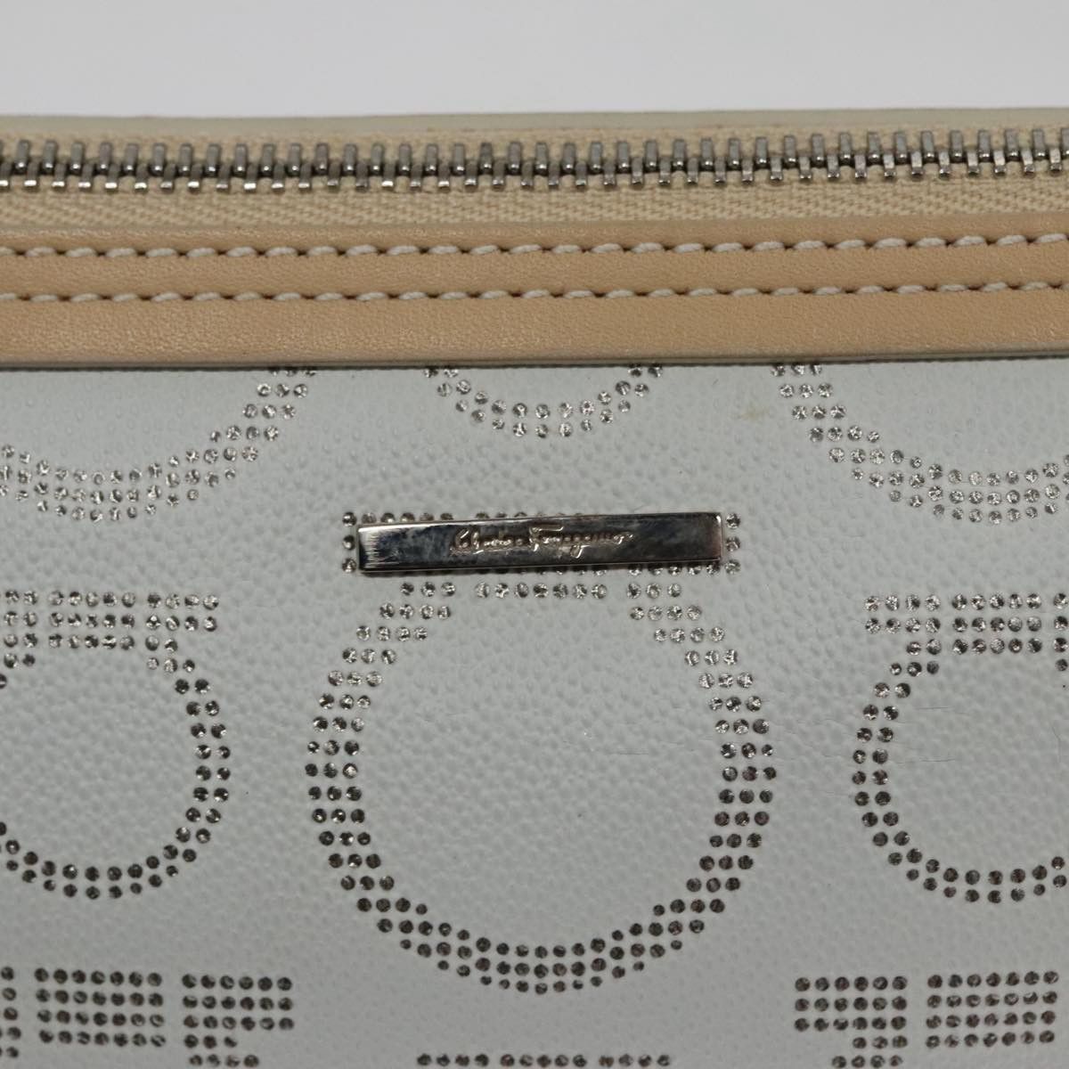 Salvatore Ferragamo Gancini clutch