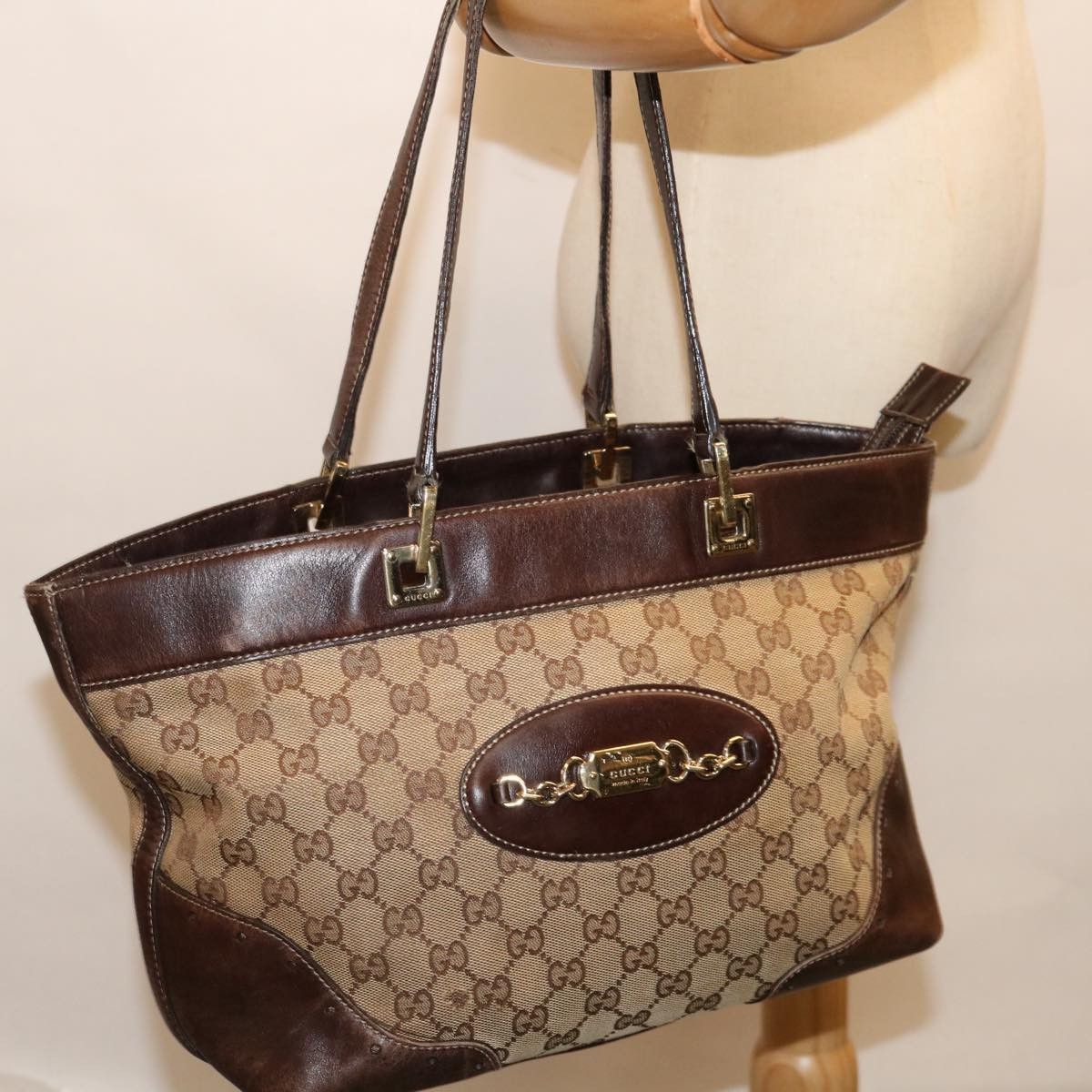 Gucci Gucci GG canvas tote Size ONE SIZE - 7 Thumbnail