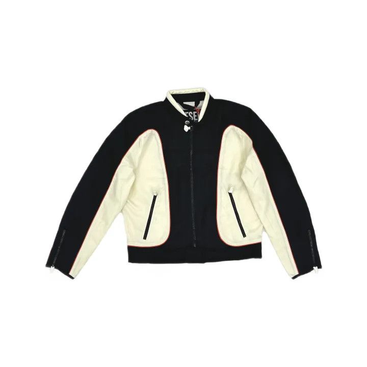Diesel Diesel Colorblock Zipper Jacket for Men 0079 Size US M / EU 48-50 / 2 - 2 Thumbnail