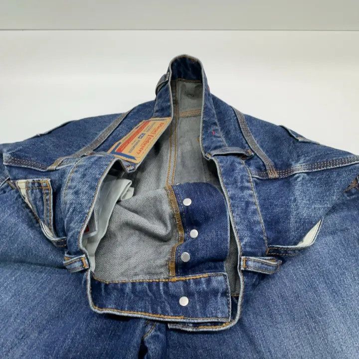 Diesel Diesel FW23 D-SIRE Loose Wide Leg Jeans 0079 Size US 26 / EU 42 - 6 Thumbnail