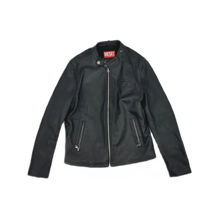 Diesel Diesel Black Logo Print Long Sleeve Jacket 0079 Size US L / EU 52-54 / 3 - 2 Thumbnail
