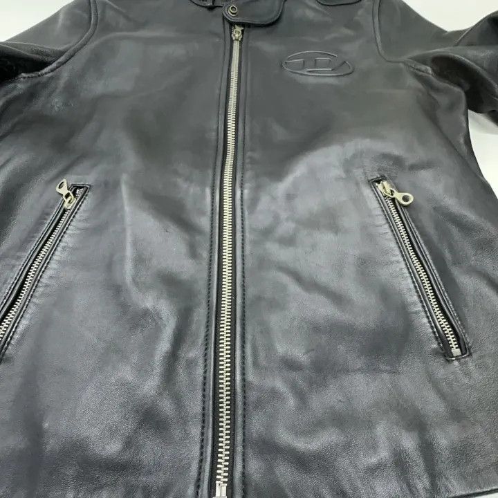 Diesel Diesel Black Logo Print Long Sleeve Jacket 0079 Size US L / EU 52-54 / 3 - 8 Thumbnail