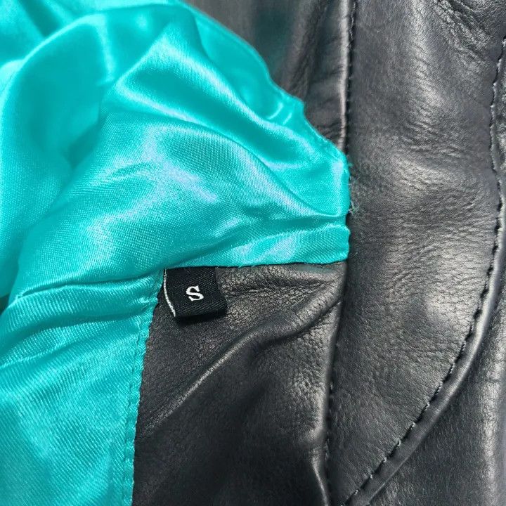Diesel Diesel Black Leather Biker Jacket 0079 Size US S / EU 44-46 / 1 - 6 Thumbnail