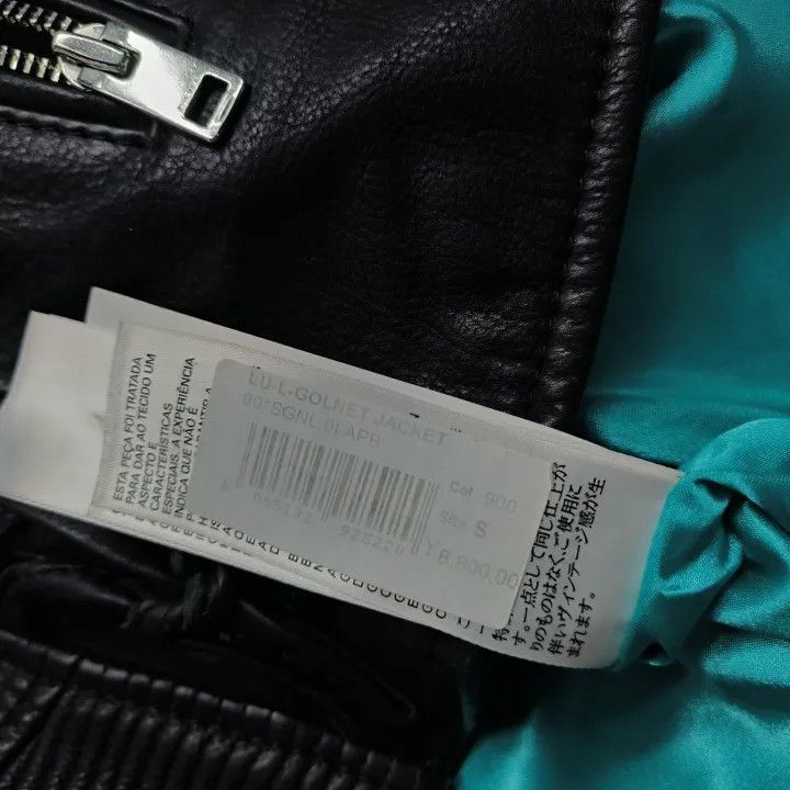 Diesel Diesel Black Leather Biker Jacket 0079 Size US S / EU 44-46 / 1 - 2 Thumbnail