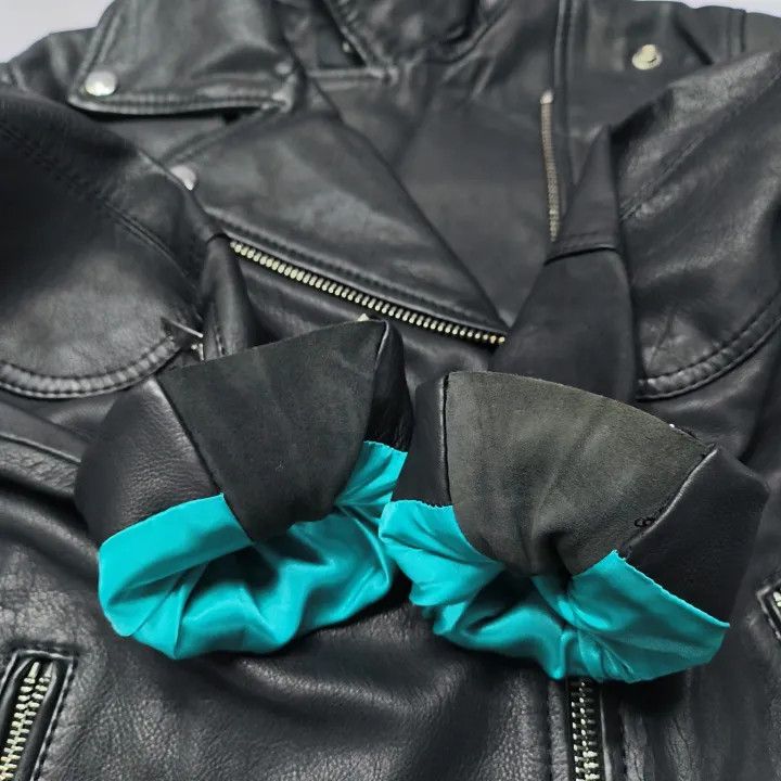 Diesel Diesel Black Leather Biker Jacket 0079 Size US S / EU 44-46 / 1 - 10 Thumbnail