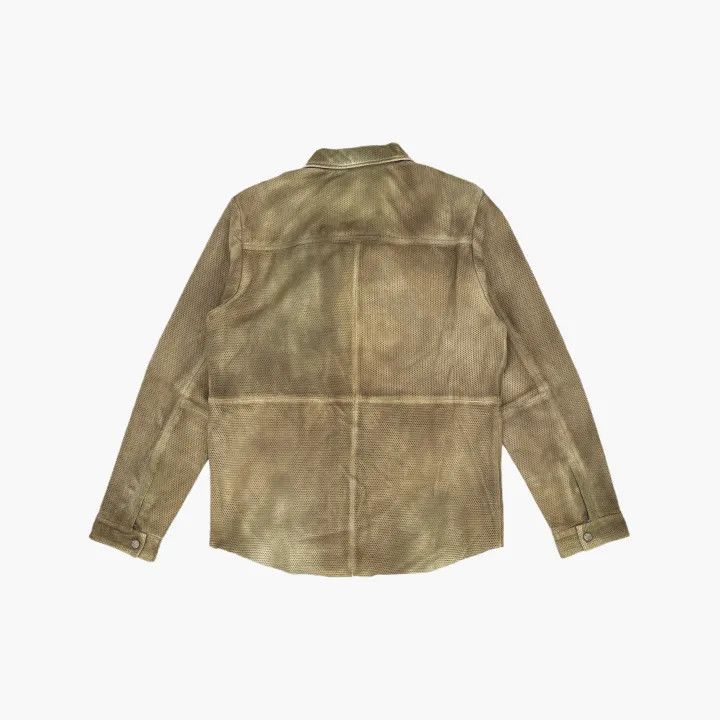 Diesel Diesel SS23 Brown Casual Zip Jacket 0079 Size US L / EU 52-54 / 3 - 3 Thumbnail
