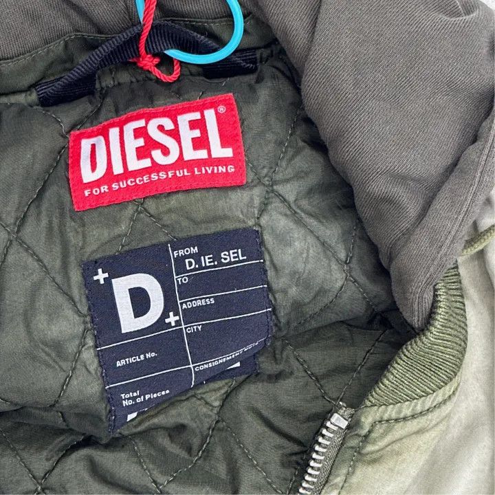 Diesel Diesel Ombre Hooded Jacket for Men 0079 Size US L / EU 52-54 / 3 - 2 Thumbnail