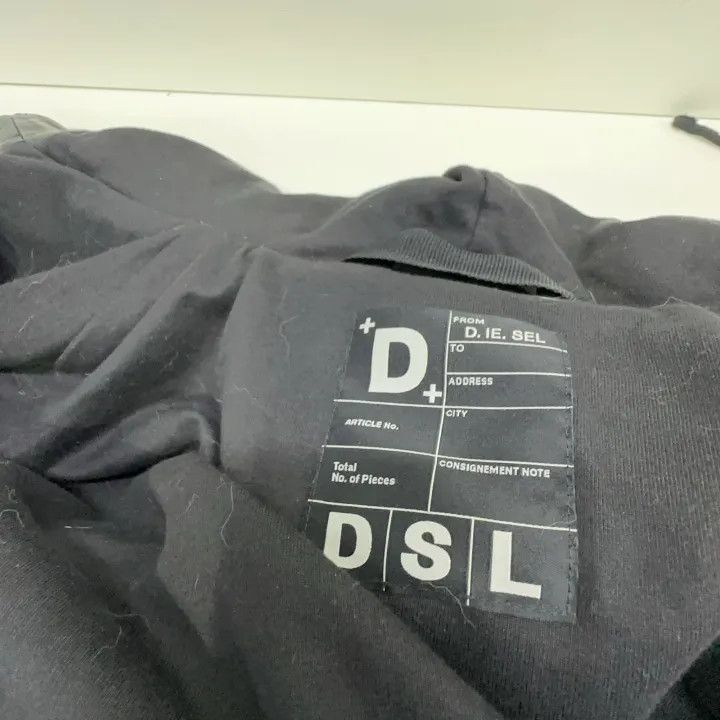 Diesel Diesel Black Hooded Leather Jacket for Men 0079 Size US L / EU 52-54 / 3 - 5 Thumbnail