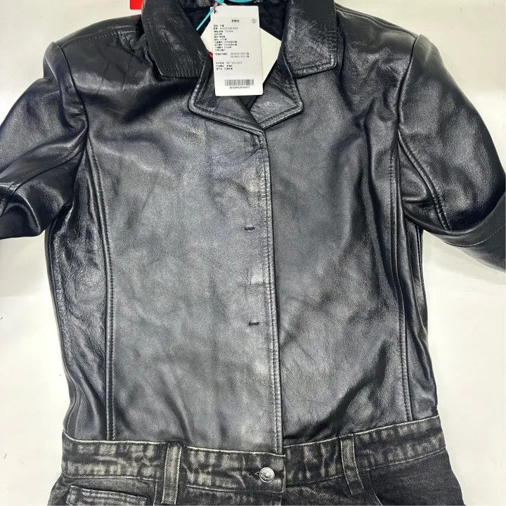 Diesel Diesel Black Long Sleeve Dress Coat for Women 0079 Size US M / EU 48-50 / 2 - 7 Thumbnail