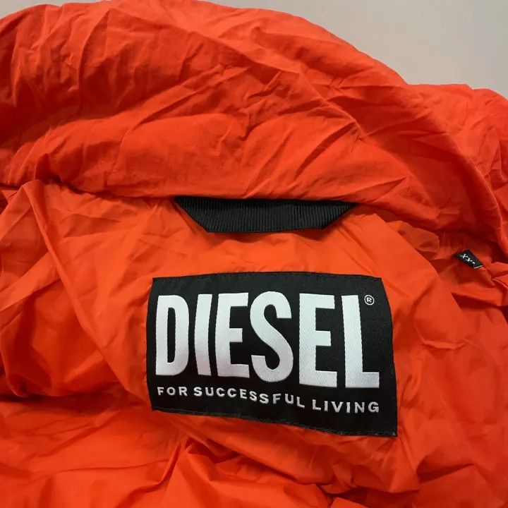 Diesel Diesel Orange Long Sleeve Puffer Jacket 0079 Size US XXL / EU 58 / 5 - 3 Thumbnail