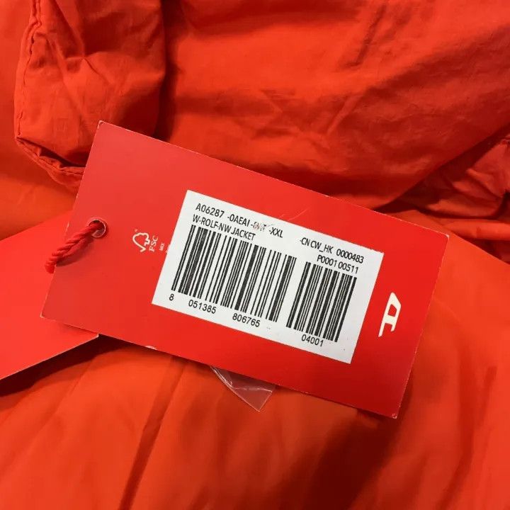 Diesel Diesel Orange Long Sleeve Puffer Jacket 0079 Size US XXL / EU 58 / 5 - 7 Thumbnail