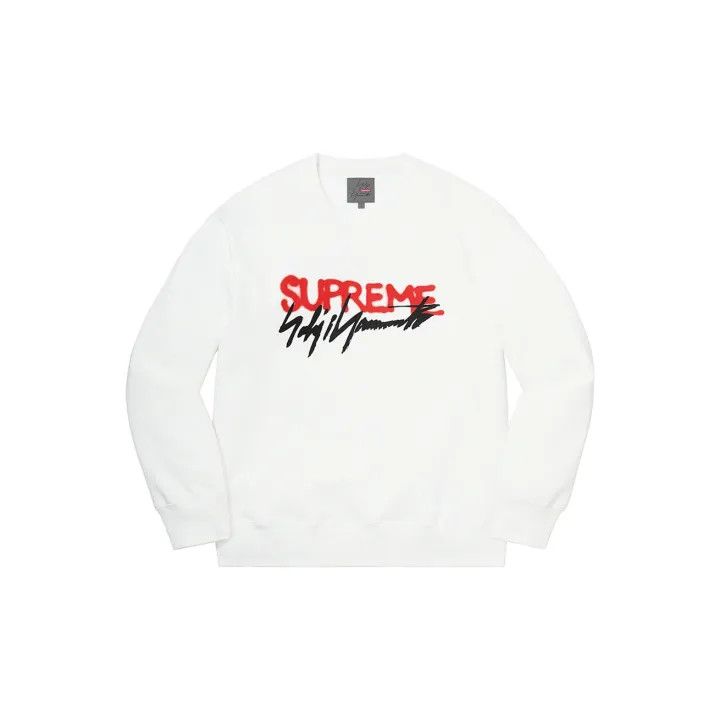 Supreme Supreme x Yohji Yamamoto Signature Logo Sweatshirt 0079 Size US S / EU 44-46 / 1 - 2 Thumbnail