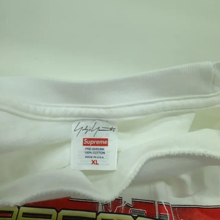 Yohji Yamamoto Supreme x Yohji Yamamoto Tekken Tee 0079 Size US XL / EU 56 / 4 - 5 Thumbnail