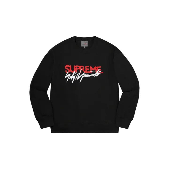 Yohji Yamamoto Supreme x Yohji Yamamoto Signature Logo Sweatshirt 0079 Size US M / EU 48-50 / 2 - 2 Thumbnail