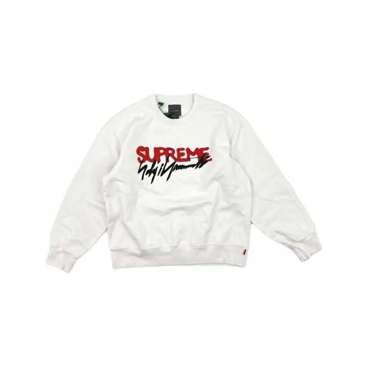 Yohji Yamamoto Supreme x Yohji Yamamoto Signature Logo Sweatshirt 0079 Size US S / EU 44-46 / 1 - 2 Thumbnail