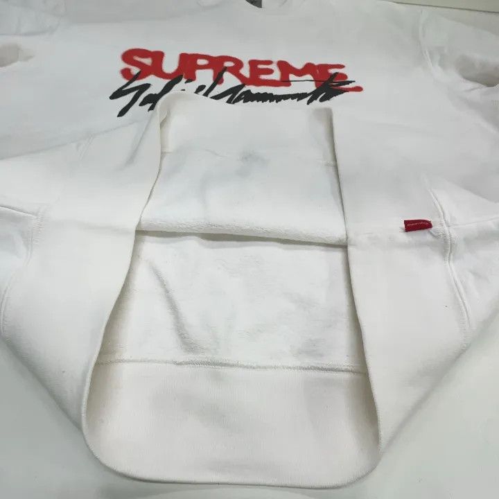 Yohji Yamamoto Supreme x Yohji Yamamoto Signature Logo Sweatshirt 0079 Size US S / EU 44-46 / 1 - 9 Thumbnail