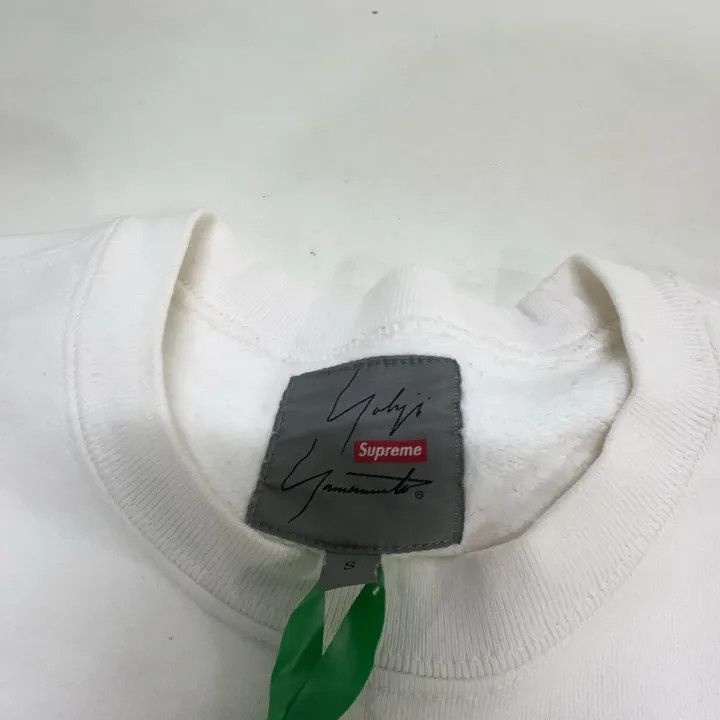 Yohji Yamamoto Supreme x Yohji Yamamoto Signature Logo Sweatshirt 0079 Size US S / EU 44-46 / 1 - 4 Thumbnail
