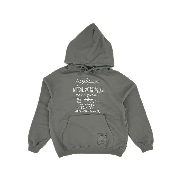 Yohji Yamamoto Yohji Yamamoto x NEIGHBORHOOD Graphic Hoodie 0079 Size US M / EU 48-50 / 2 - 2 Thumbnail