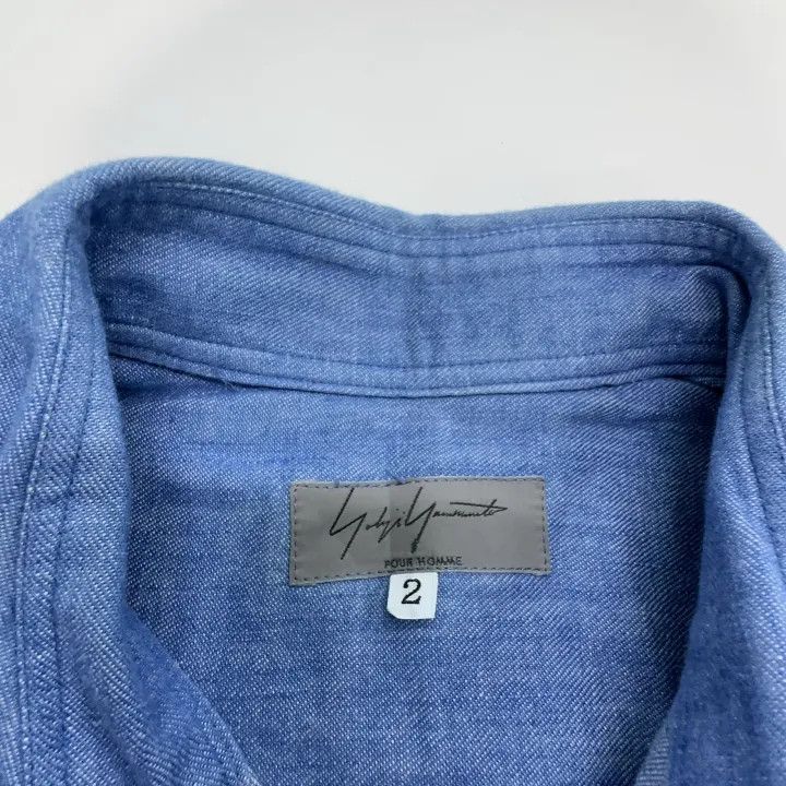 Yohji Yamamoto Yohji Yamamoto Casual Long Sleeve Shirt 0079 Size US M / EU 48-50 / 2 - 5 Thumbnail