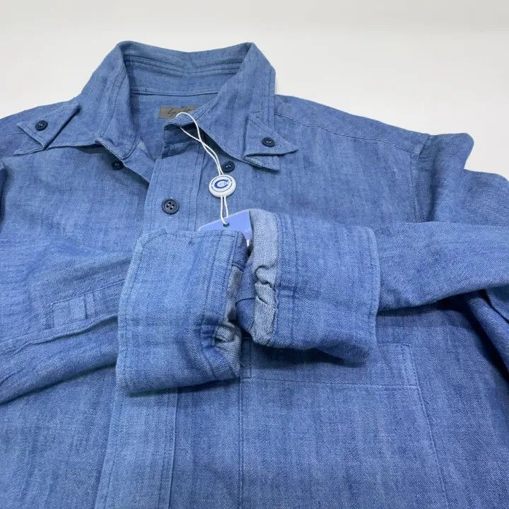 Yohji Yamamoto Yohji Yamamoto Casual Long Sleeve Shirt 0079 Size US M / EU 48-50 / 2 - 7 Thumbnail