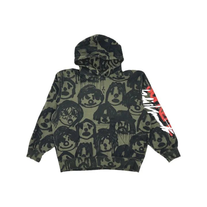 Supreme Supreme x Yohji Yamamoto Hooded Sweatshirt 0079 Size US XL / EU 56 / 4 - 2 Thumbnail