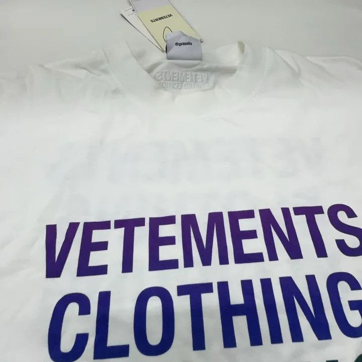 Vetements Vetements Colorful Letter Print Short Sleeve T-Shirt 0079 Size US XS / EU 42 / 0 - 7 Thumbnail