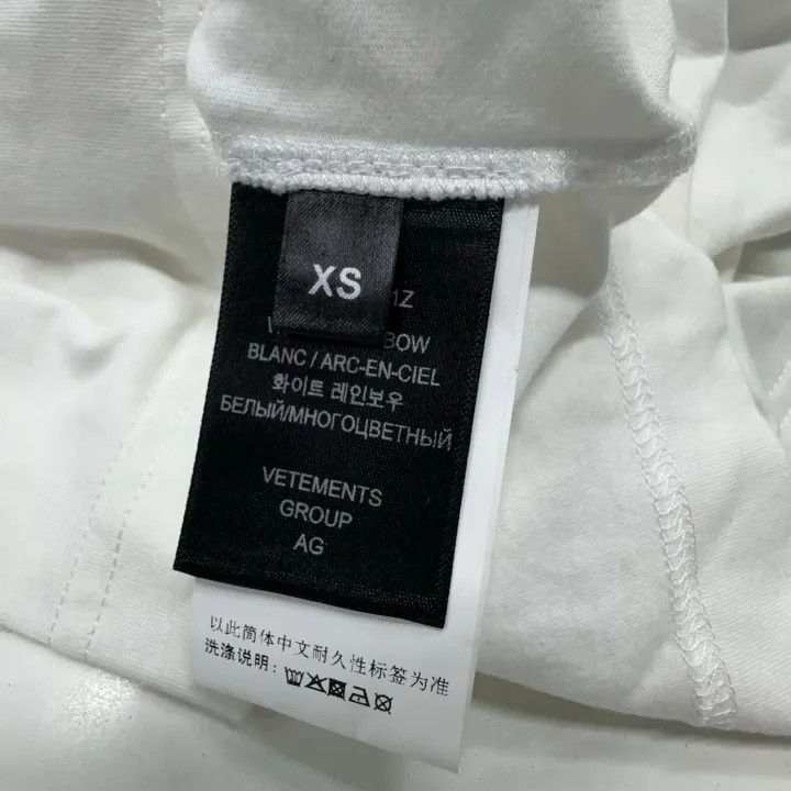 Vetements Vetements Colorful Letter Print Short Sleeve T-Shirt 0079 Size US XS / EU 42 / 0 - 4 Thumbnail