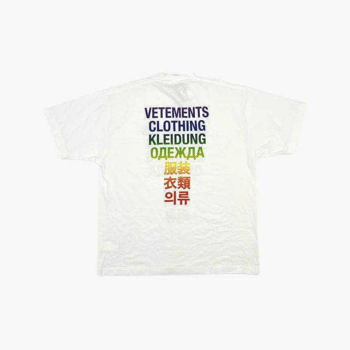 Vetements Vetements Colorful Letter Print Short Sleeve T-Shirt 0079 Size US XS / EU 42 / 0 - 3 Thumbnail