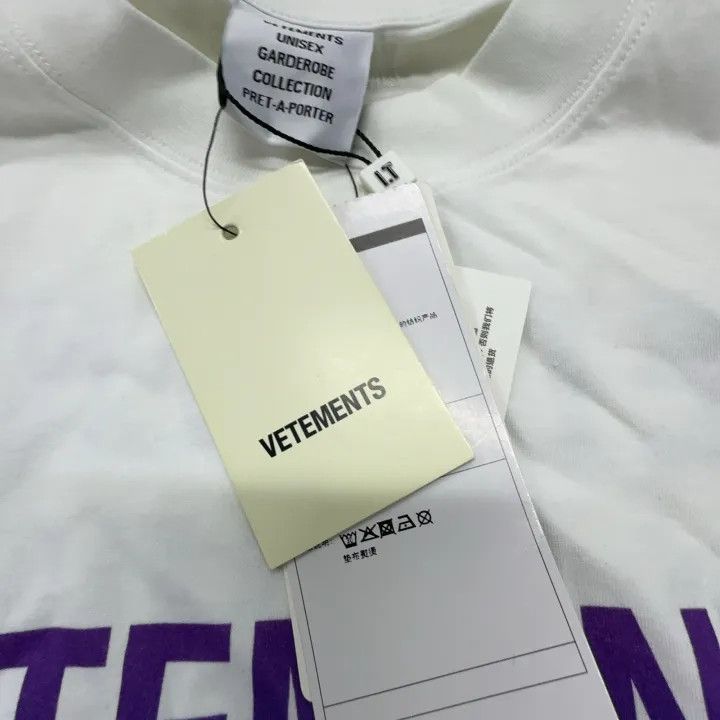 Vetements Vetements Colorful Letter Print Short Sleeve T-Shirt 0079 Size US XS / EU 42 / 0 - 6 Thumbnail