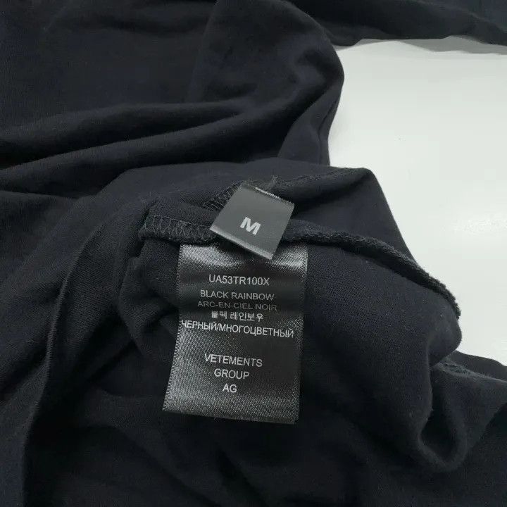 Vetements Vetements Logo Print Short Sleeve T-Shirt 0079 Size US M / EU 48-50 / 2 - 4 Thumbnail