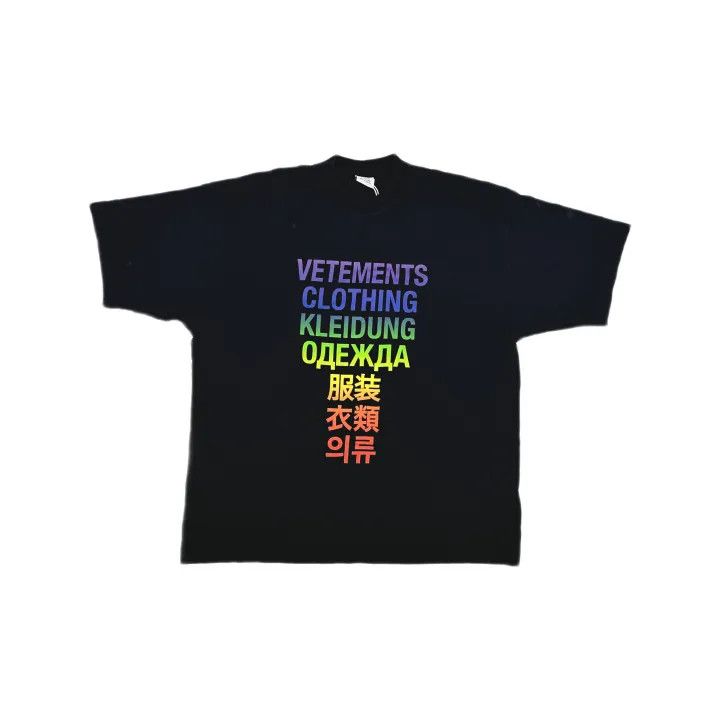 Vetements Vetements Logo Print Short Sleeve T-Shirt 0079 Size US M / EU 48-50 / 2 - 2 Thumbnail
