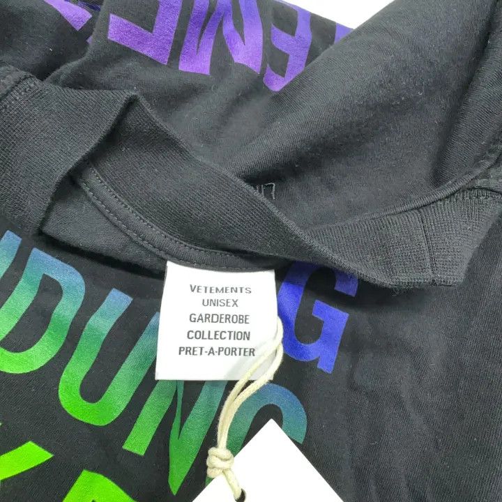 Vetements Vetements Logo Print Short Sleeve T-Shirt 0079 Size US M / EU 48-50 / 2 - 5 Thumbnail