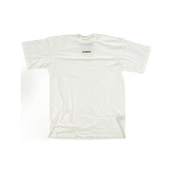Vetements Vetements Logo Printed Round Neck T-Shirt 0079 Size US S / EU 44-46 / 1 - 2 Thumbnail