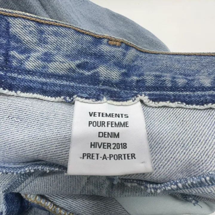 Vetements Vetements Casual Chic Solid Color Long Pants 0079 Size US 27 - 4 Thumbnail